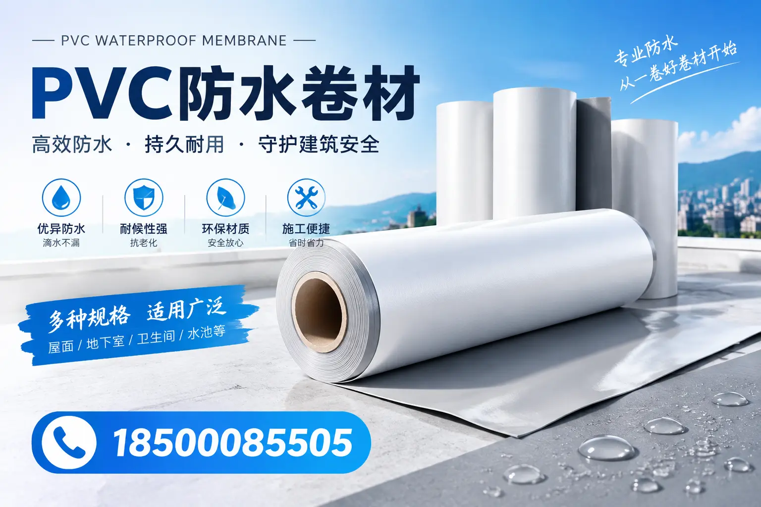 如何选择适合的PVC防水卷材？专家为您解答忻州的需求